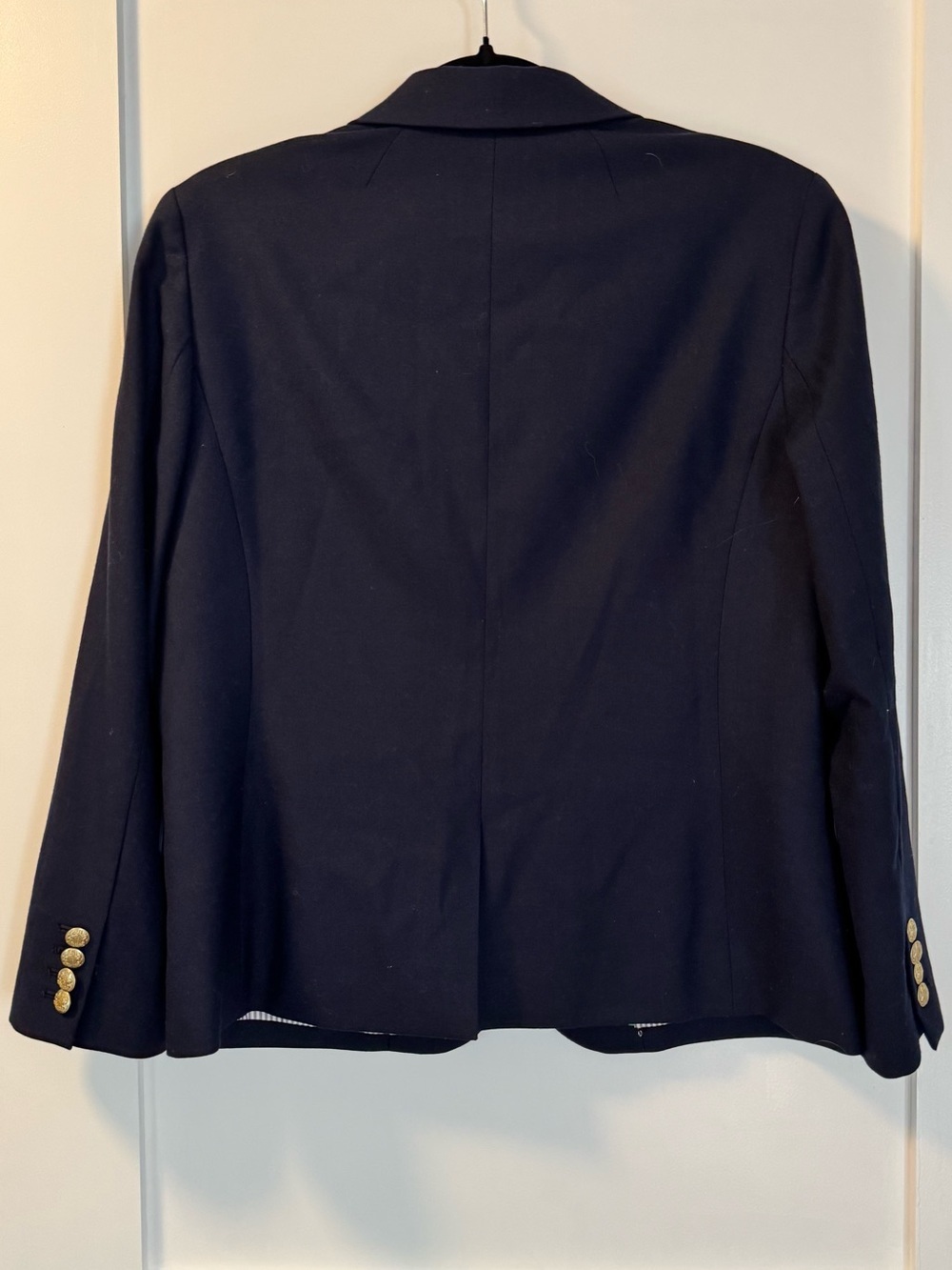 J. Crew Navy Blazer with Gold Buttons - Picture 5 of 5